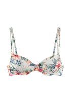 LASCANA Bikini gornji dio  boja pijeska / plava / tamno zelena / tamno narančasta / bijela