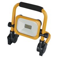 LED reflektor ACCO nabíjecí, přenosný, 10 W, žlutý, studená bílá
