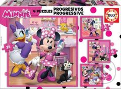 Minnie a Daisy 4v1 - puzzle z kategorie 15 - 60 dílků