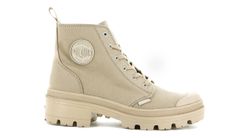 Palladium Pallabase Twill - Dámske - Tenisky Palladium - Hnedé - 96907-227-M - Veľkosť: 41