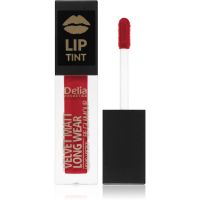 Delia Cosmetics Lip Tint mat tekoča šminka odtenek 015 Lucky Red 5 ml