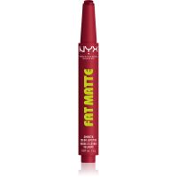 NYX Professional Makeup Fat Matte балсам за устни с матиращ ефект Plushin' Plum 2 гр.