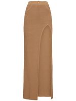 Faye Knitted Cotton Blend Long Skirt