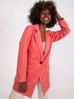 Pink blazer with Irmina clasp