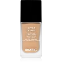 Chanel Ultra Le Teint Flawless Finish Foundation dugotrajni matirajući puder za ujednačavanje tena lica nijansa B40 30 ml