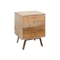 MID.YOU NOČNÝ STOLÍK, mangové drevo, 40/56/40 cm