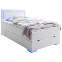 Xora BOXSPRINGOVÁ POSTEĽ, 140/200 cm biela