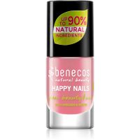 Benecos Happy Nails negovalni lak za nohte odtenek Bubble Gum 5 ml