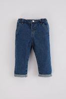 DEFACTO Baby Boy Elastic Waist Double Leg Jean Trousers