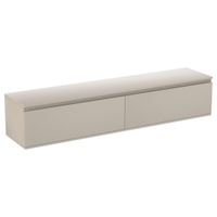 Boxxx NÍZKA KOMODA, sivobéžová, 180/30/33 cm