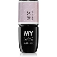 MYLAQ UV Gel Polish gelový lak na nehty odstín My No Filter 5 ml