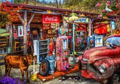 On the Back Roads in the Country - puzzle z kategorie Umělecké