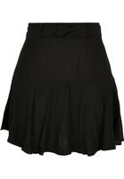 Women's viscose miniskirt black