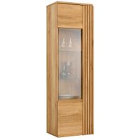 Linea Natura VITRÍNA, dub, farba duba, 59.6/200/44 cm