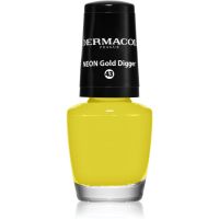 Dermacol Neon neonski lak za nohte odtenek 43 Gold Digger 5 ml