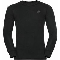 Odlo ACTIVE WARM ECO BL TOP CREW Мъжка функционална тениска, черно, размер