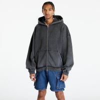 Bluza Urban Classics Heavy Sand Washed 90's Zip Hoody Black S