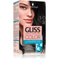 Schwarzkopf Gliss Color tartós hajfesték árnyalat 1-0 Deep Black