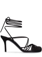 90mm Joan Suede Sandals