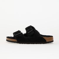 Trampki Birkenstock Arizona Shearling Suede Leather/ Fur Black EUR 37