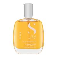 Alfaparf Milano Semi Di Lino Curls Multi-Benefit Oil uniwersalny suchy olejek do falowanych i kręconych włosów bez połysku 100 ml