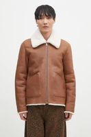 Paul Smith Obojstranná kožená bunda Paul Smith