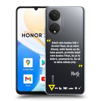 Silikónový prehľadný obal pre Honor X7 - Kazma - MĚLI BYSTE SE DO TOHO PUSTIT