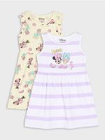 Sinsay - Sukienki 2 pack Minnie Mouse - wielobarwny