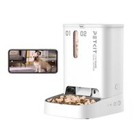 YumShare Dual-hopper dávkovač pro kočky a malé psy s kamerou, 5 l