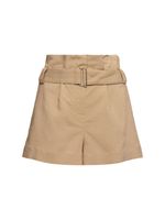 High Rise Shorts W/belt