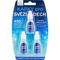 White Pearl Dental Care kapi za svježi dah 3 x 3.7 ml