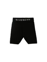 Embroidered Logo Knit Shorts