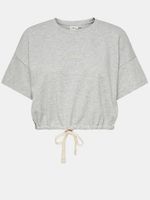 ONLY Issi Crop top Grau