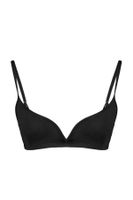 Trendyol Black Triangle V-Stringer Bikini Top