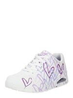 SKECHERS Niske tenisice 'Uno - Spread The Love'  ljubičasto plava / svijetloljubičasta / bijela