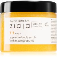 Ziaja Baltic Home Spa Fit Mango грубозернистий пілінг з гліцерином 300 мл