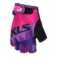 Dětské cyklo rukavice Kellys Yogi Short fialová M