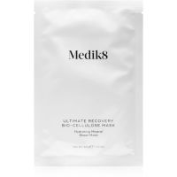 Medik8 Ultimate Recovery Bio-Cellulose Mask платнена маска за лице с хидратиращ и успокояващ ефект 6 бр.