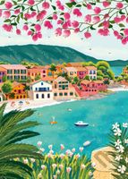 Kefalónia, Grécko - puzzle z kategorie 500 - 1000 dílků