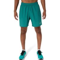 ASICS 7IN SHORT Мъжки шорти за бягане, тъмнозелено, размер