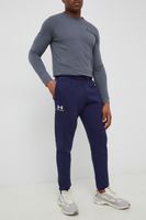 Under Armour teplákové nohavice pánske s bavlnou Essential Fleece