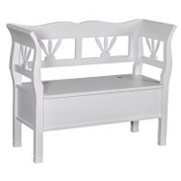 Drevená lavica s úložným priestorom honey - farba - p031