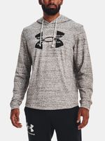 Under Armour UA Rival Terry Logo Sweatshirt Grau