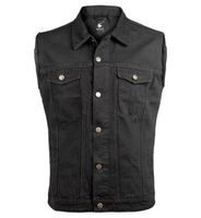 Herren Weste CAPRICORN ROCKWEAR - black without frays L