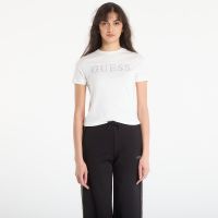 T-shirt GUESS Octavia Rn Ss T-Shirt White Glam M