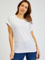 Sam 73 Dorado Tricou Alb