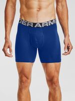 Under Armour UA Charged Cotton 6in 3-pack Bokserki Czarny