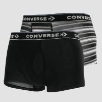 Converse multicolor stripe print boxer brief 2pk 116-134 cm