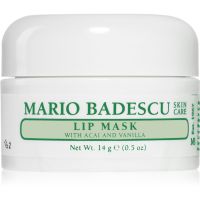 Mario Badescu Lip Mask with Acai and Vanilla maska za spanje za ustnice 14 g