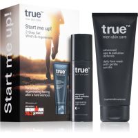 true men skin care Start Me Up! set za nego obraza za moške